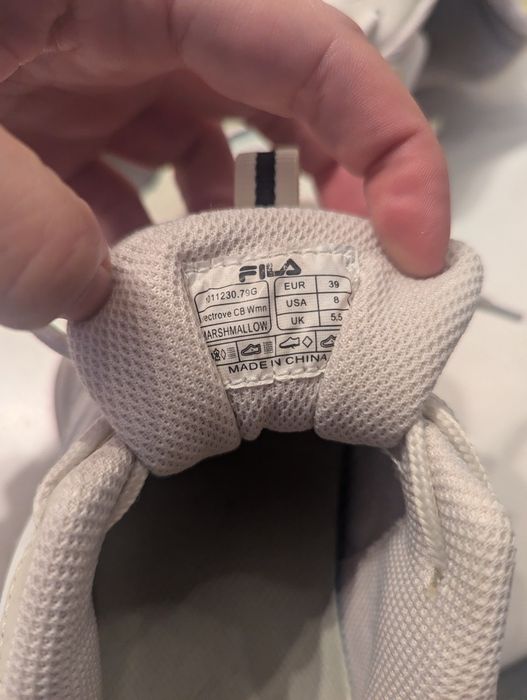 Маратонки Fila 39 номер