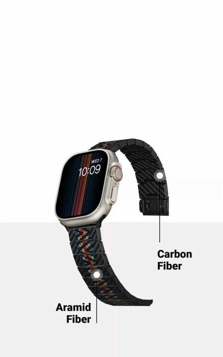 Pitaka Apple Watch Band — Mosaic и Rhapsody 42-49мм. Есть доставка