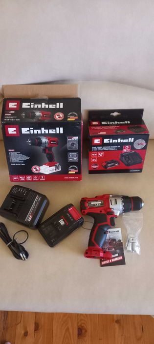Bormasina Einhell PXC cu acumulator si incarcator. Noua!