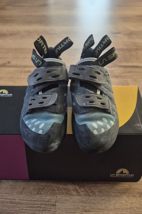 Espadrile de catarat La Sportiva Tarantula Velcro, Blue/Grey, 36