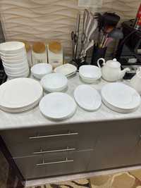 Посуда набор белий