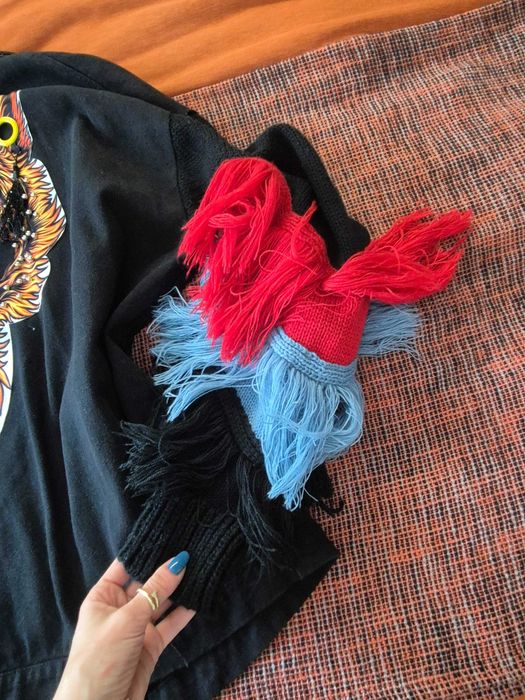 Дънково яке с акцент