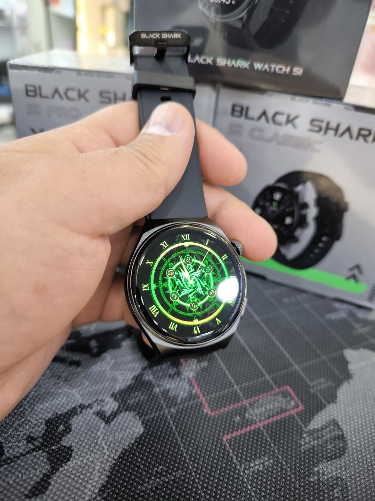 Black shark smart watches.