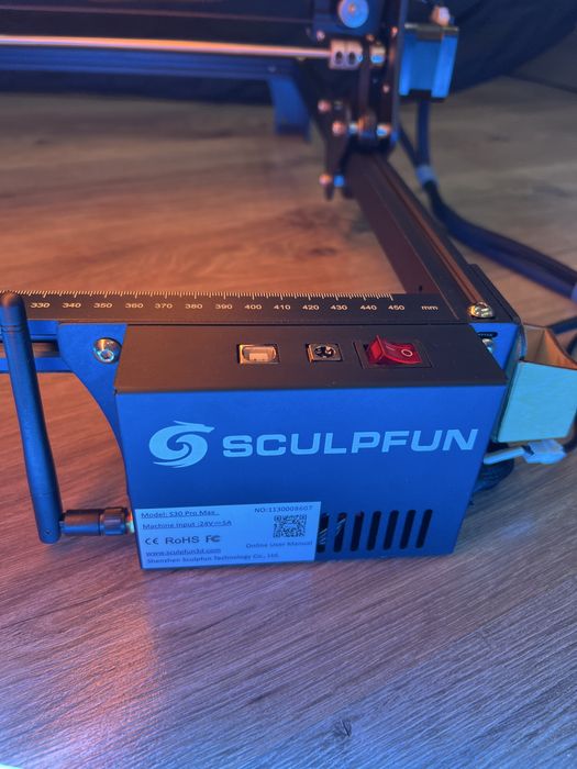 Sculpfun s30 Pro Max 20W машина за лазерно гравиране