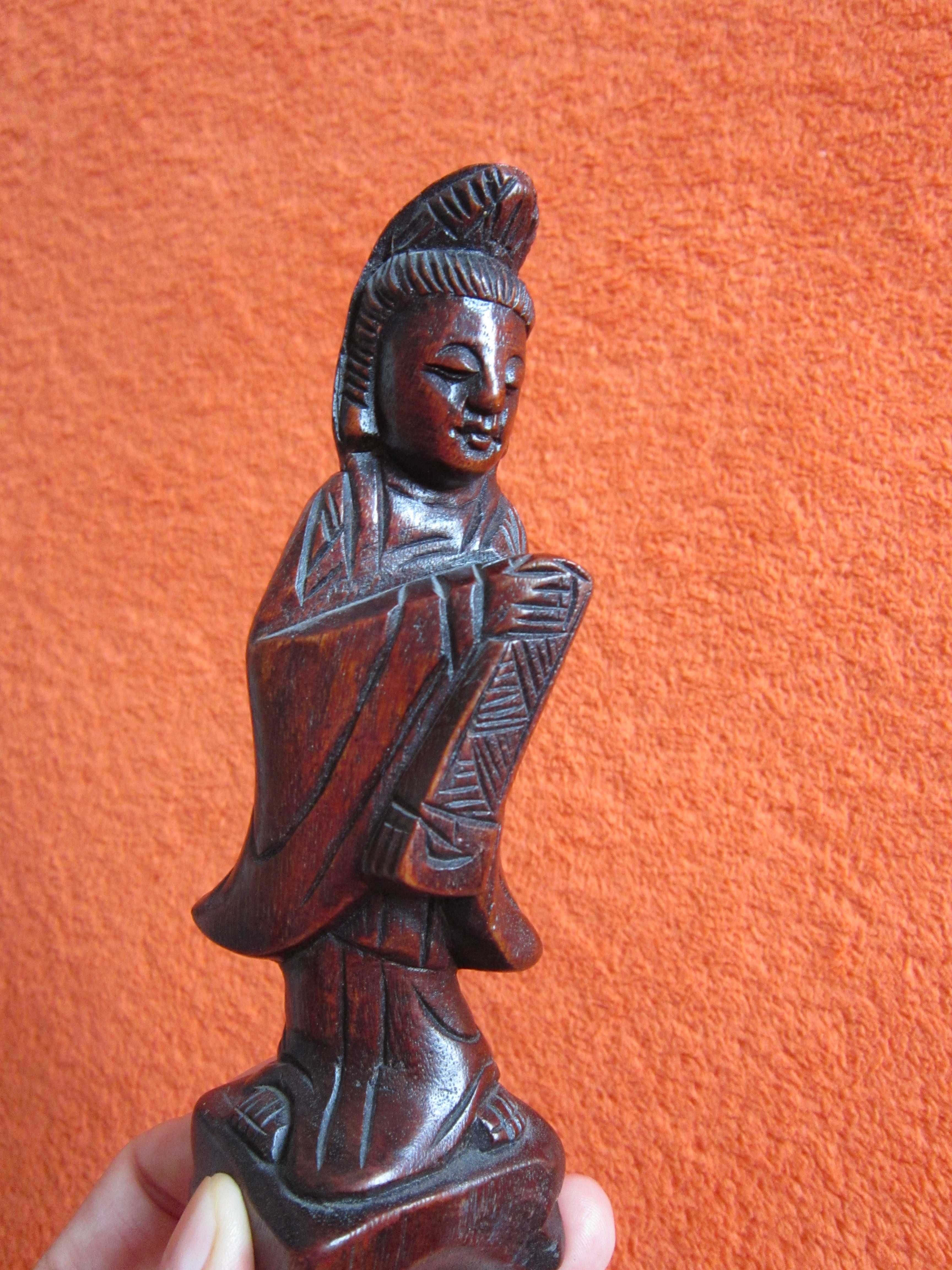 cadou rar sculptura Asian Imperial Empress vintage de colectie