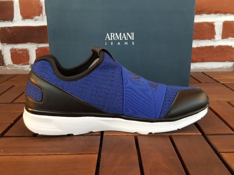 ПРОМО ARMANI JEANS- 43 -Оригинални сини мъжки спортни обувки