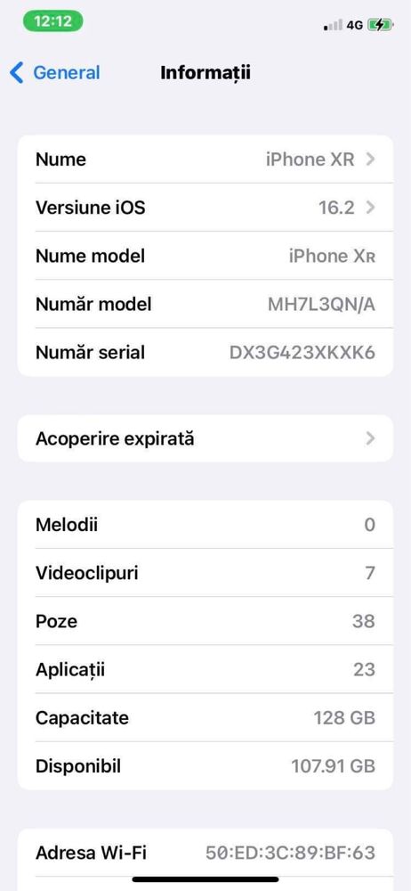 iPhone xr telefonul