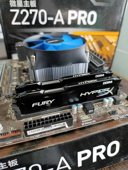 Материнка+проц+опера+кулер недорого