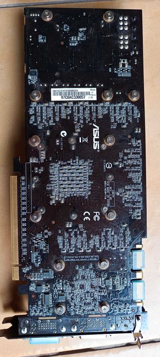 Placa video gaming vintage Asus Nvidia GTX 275 896Mb DDR3 448 bit