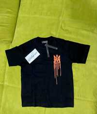 Tricou Amiri Orange/Black size S
