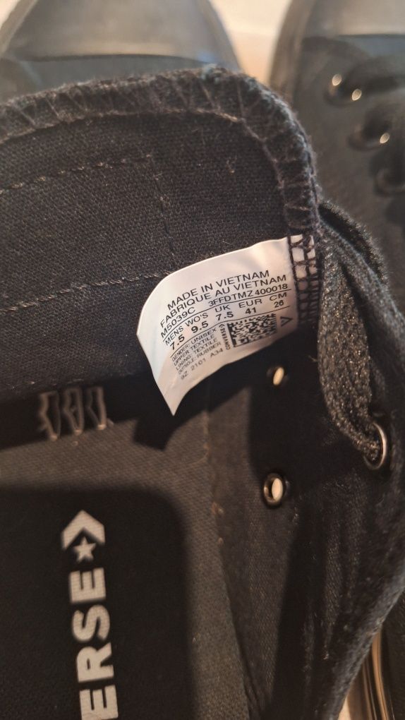 Tenisi Converse negri