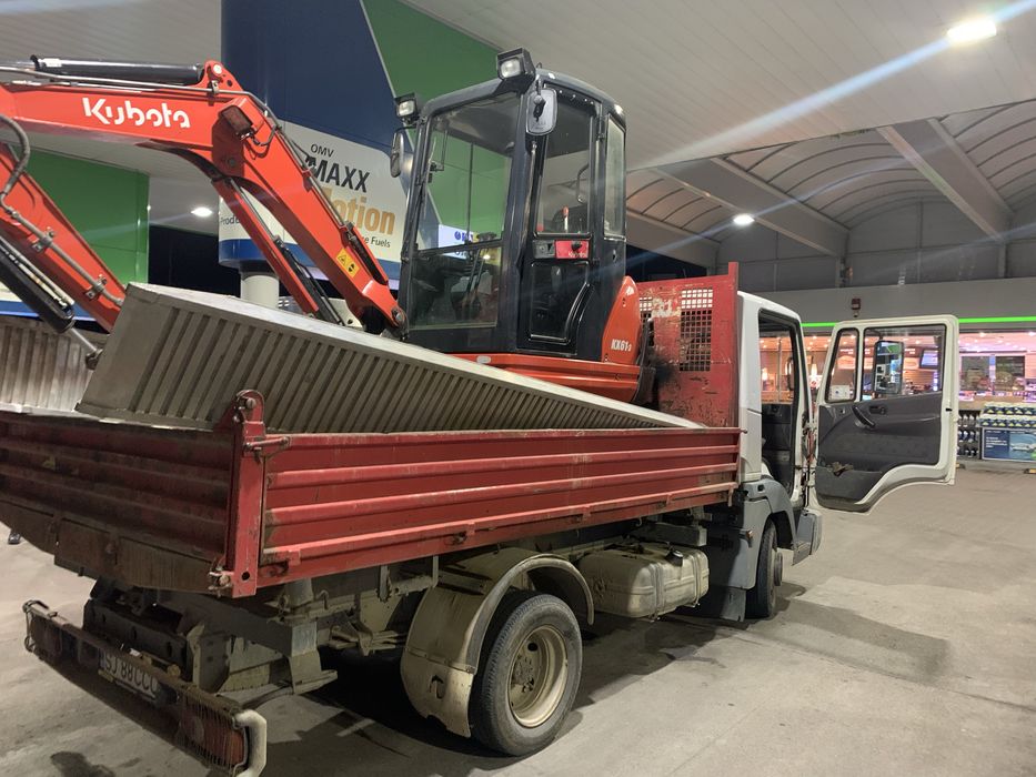 Lucrari Miniexcavator 2 T - 3.5 T Excavari Sapaturi Demolari Transport