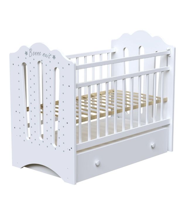 Детская кровать с выдвижным ящиком