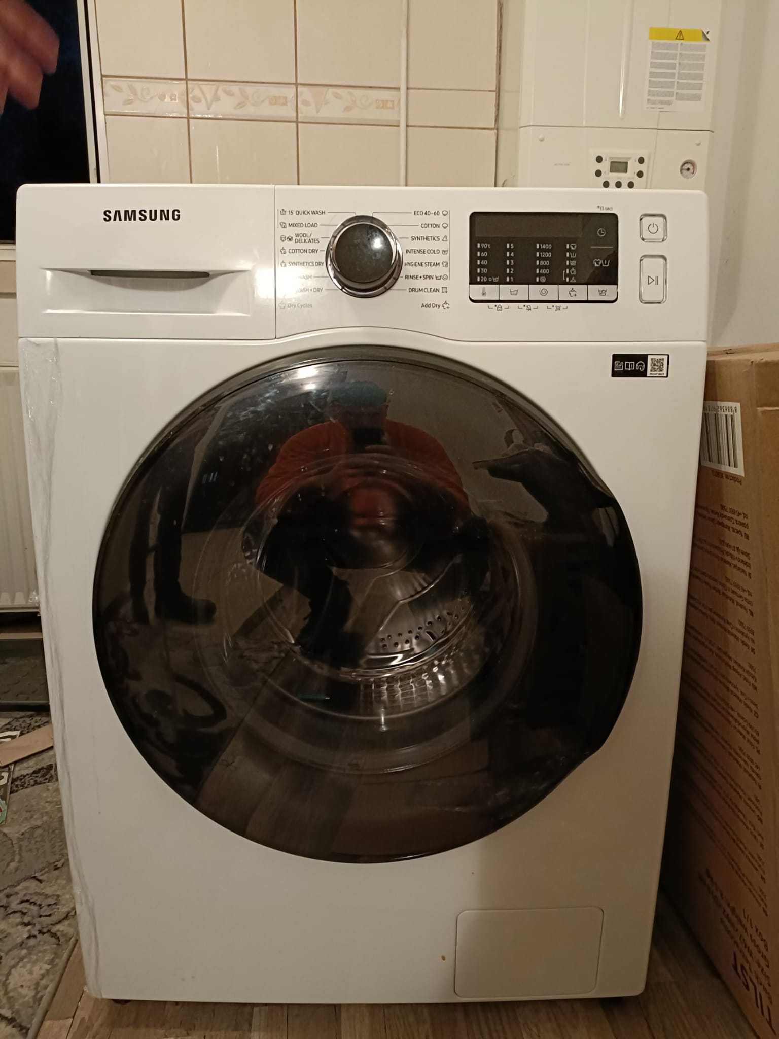 Vând mașină de spălat rufe cu uscător- Samsung