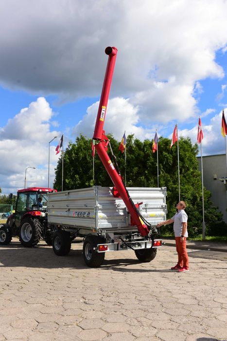 snec hidraulic remorca, snec descarcat cereale din remorca, o piesa