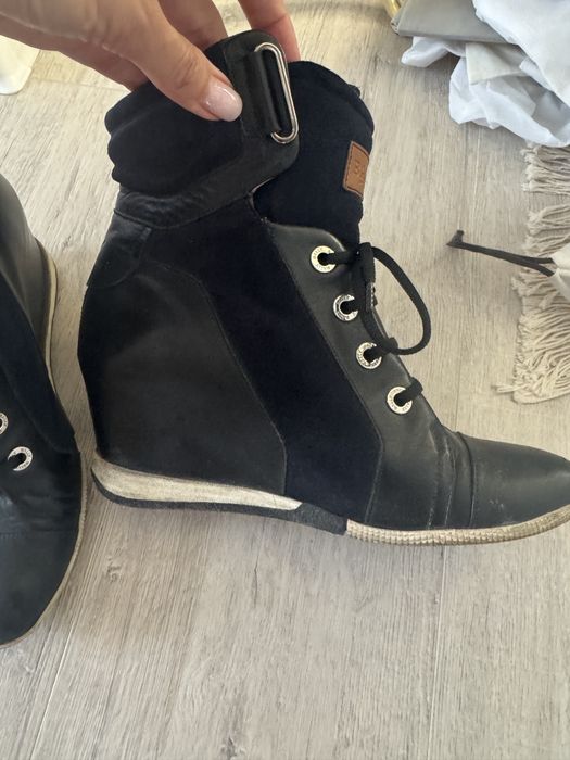 И снова в моде! Кроссовки BALLY кожаные