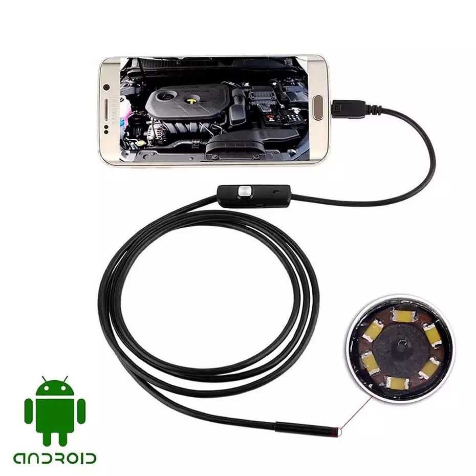 Endoscop Camera Inspectie Waterproof Micro USB LED Endoscop Android 2m
