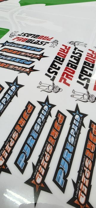 Стикери за мотори, картинг, джетове, моторни шейни, атв и други.