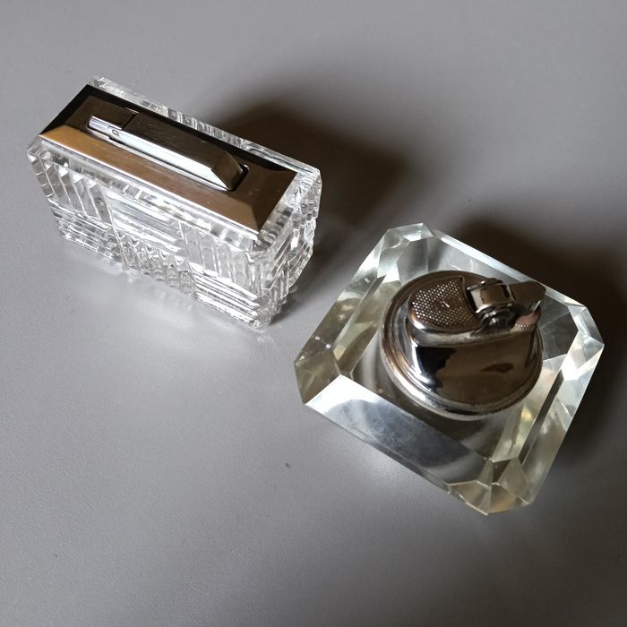 Brichete de colectie din sticla/cristal - de masa/birou