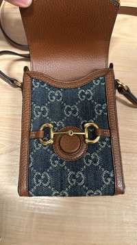 Geanta Gucci Horsebit 1955 Vertical mini bag