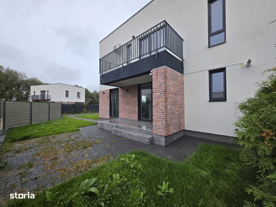 Casa tip duplex stil mediteranean, teren 320mp, Stupini BV