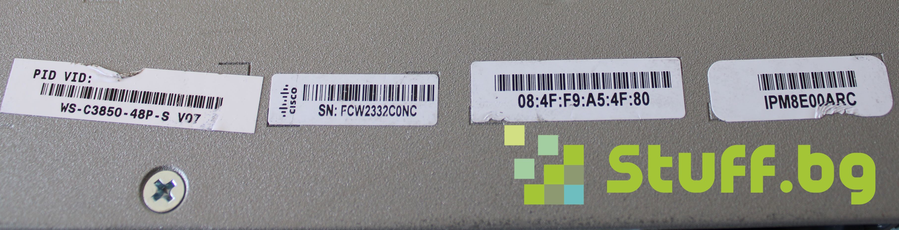 Суич Cisco Catalyst WS-C3850-48P-S