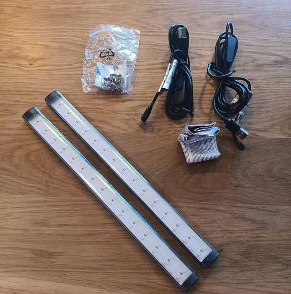 НОВA! UV LED лампа 10W, черна светлина, декорации, 2 бр/к-кт