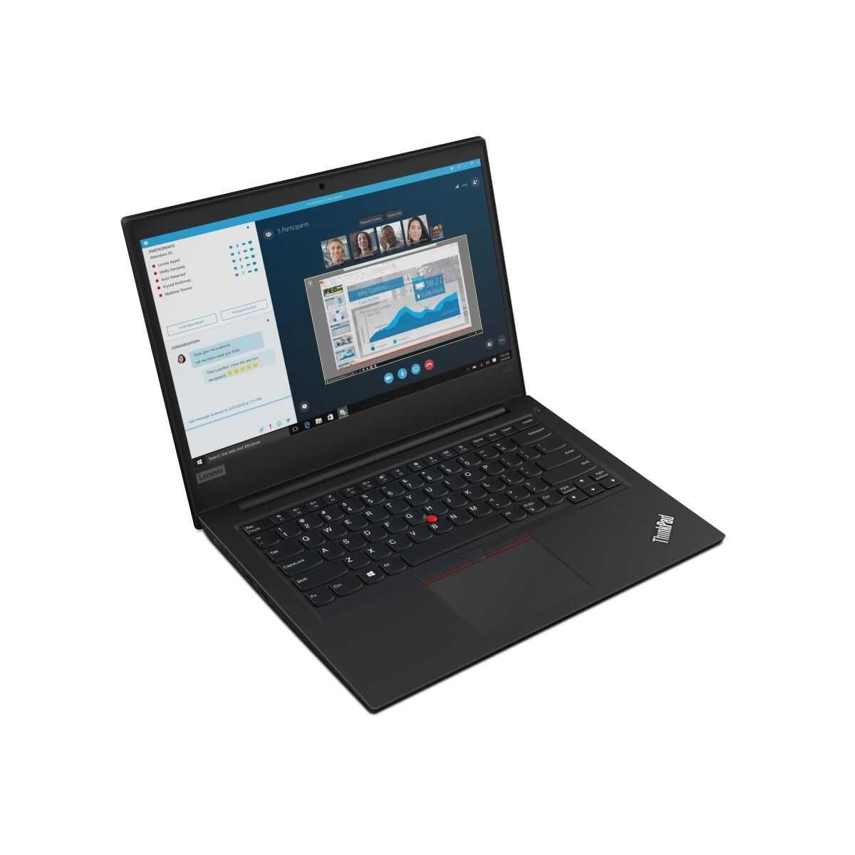 Лаптоп Lenovo Thinkpad E490 i7-8565U 16GB 512GB NVMe RX550M ГАРАНЦИЯ