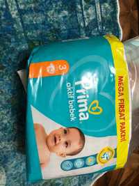 Бебешки пелени Pampers - Active Baby 3, 80 броя