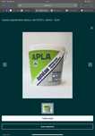 AplaLux vopsea alba pentru inferior 10L