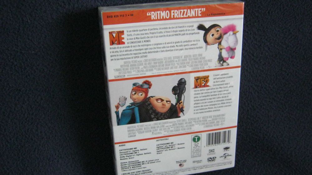 Lot sigilat 2 DVD,desene animate MINIONS,3 ore total.