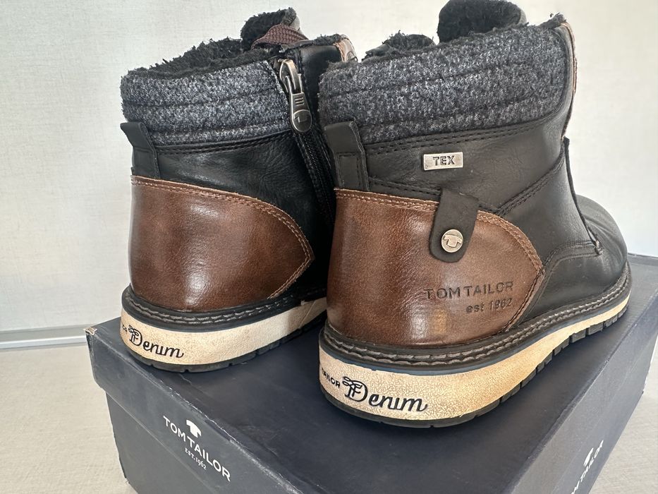 Tom Tailor мъжки зимни боти 41 номер стелка 26,7 см