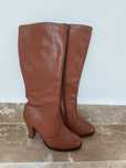Cizme piele maro, 36