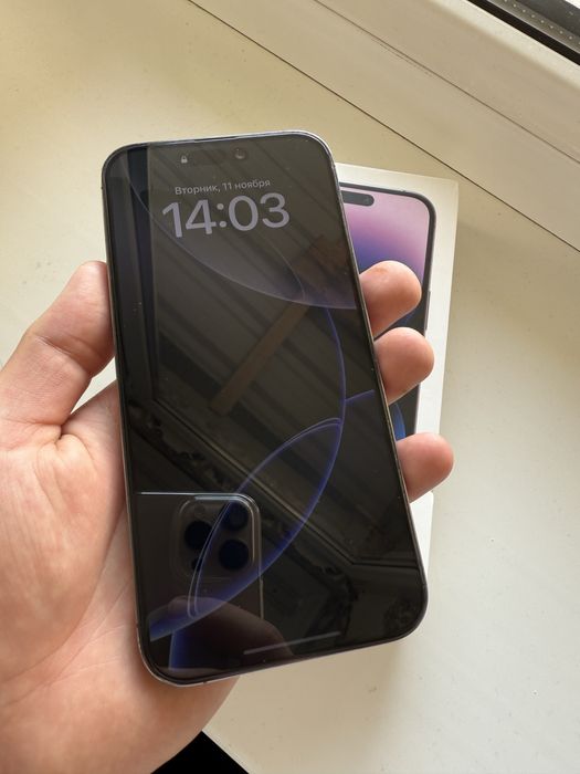 Iphone 14 pro max 128 g  2 ta simkartalik