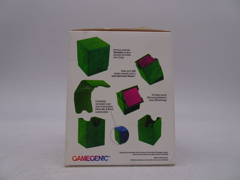 Accesoriu carti de joc, Gamegenic: Squire 100+ XL Convertible, Verde