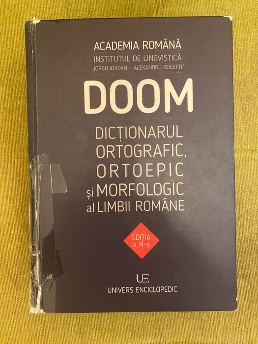 Dex Dicționar Explicativ + Doom Ortografic, Ortoepic si Morfologic