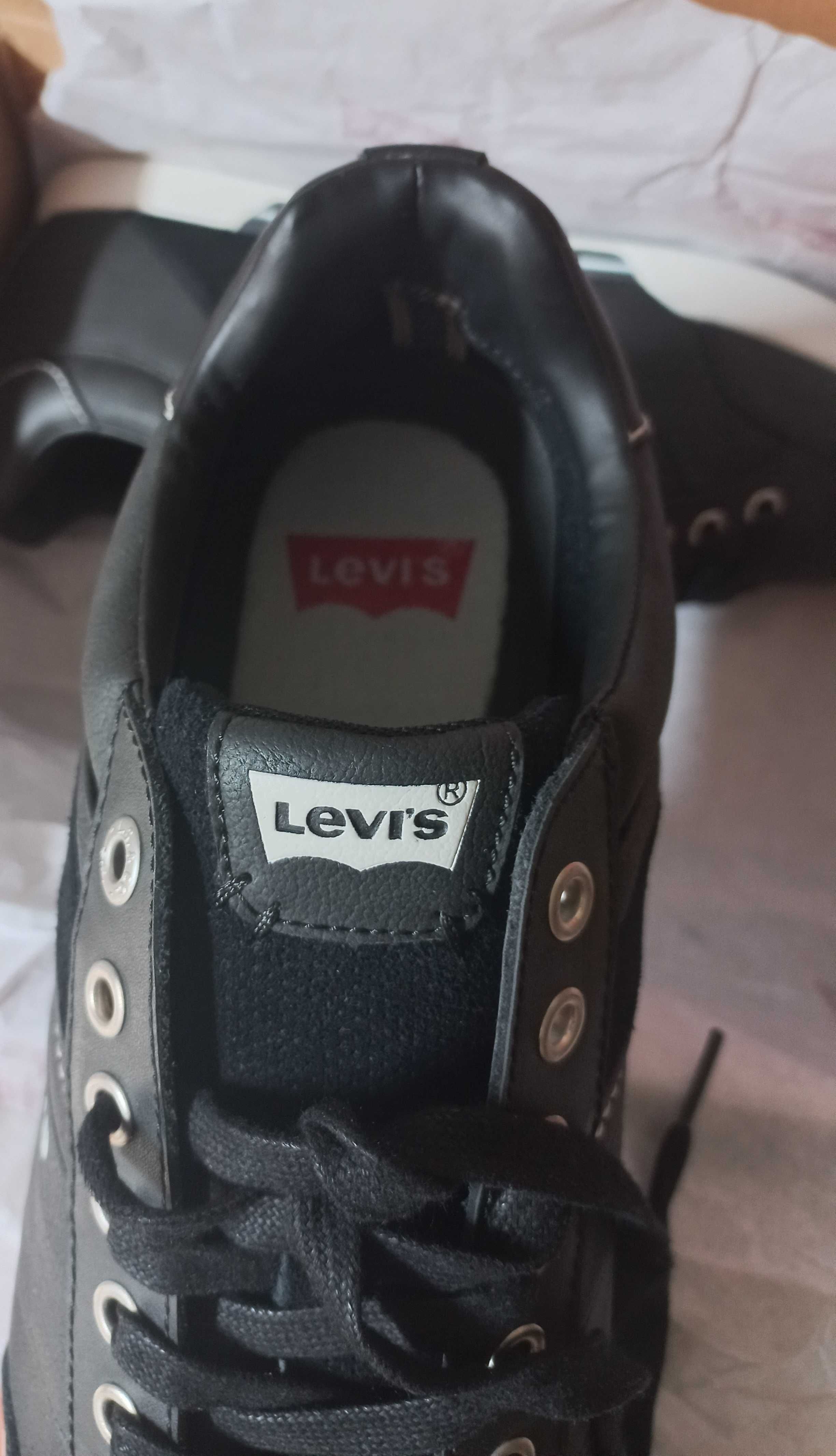 Levis нови оригинални мъжки кожени кецове, обувки - размер 44
