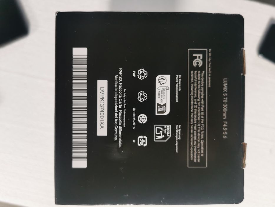 Obiectiv foto Panasonic