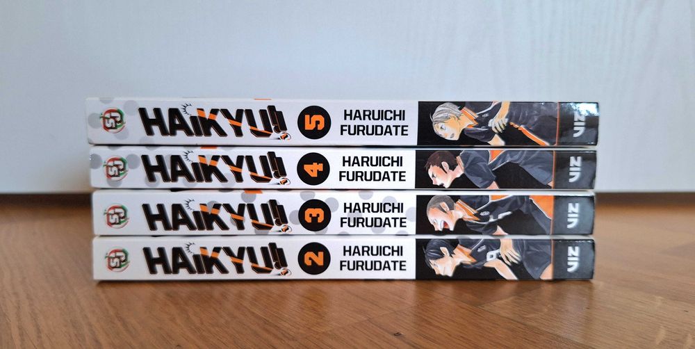 Collection Haikyu!! Early Volumes Set (2–5)