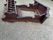 dulapior perete vechi lemn 55 cm