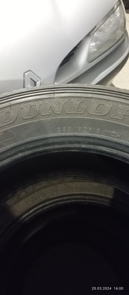 Продам летние шины Dunlop 265/60R18 цена за комплект 80000 тенге.