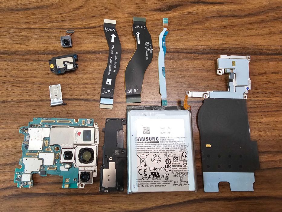 Piese Samsung S22 ultra, modul camere, baterie, difuzor, speaker,