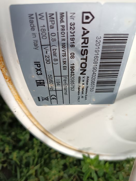 Boiler Ariston electric apa calda 90 L