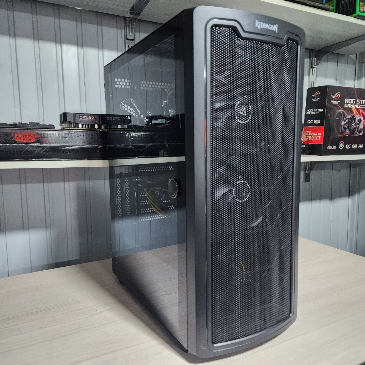 Игровой кейс

Материнская плата Biostar B550
Процессор AMD Ryzen 9 39