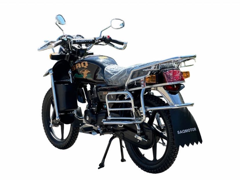 Продам мотоцикл SAQ S (2024) состояние новое, стоит во дворе