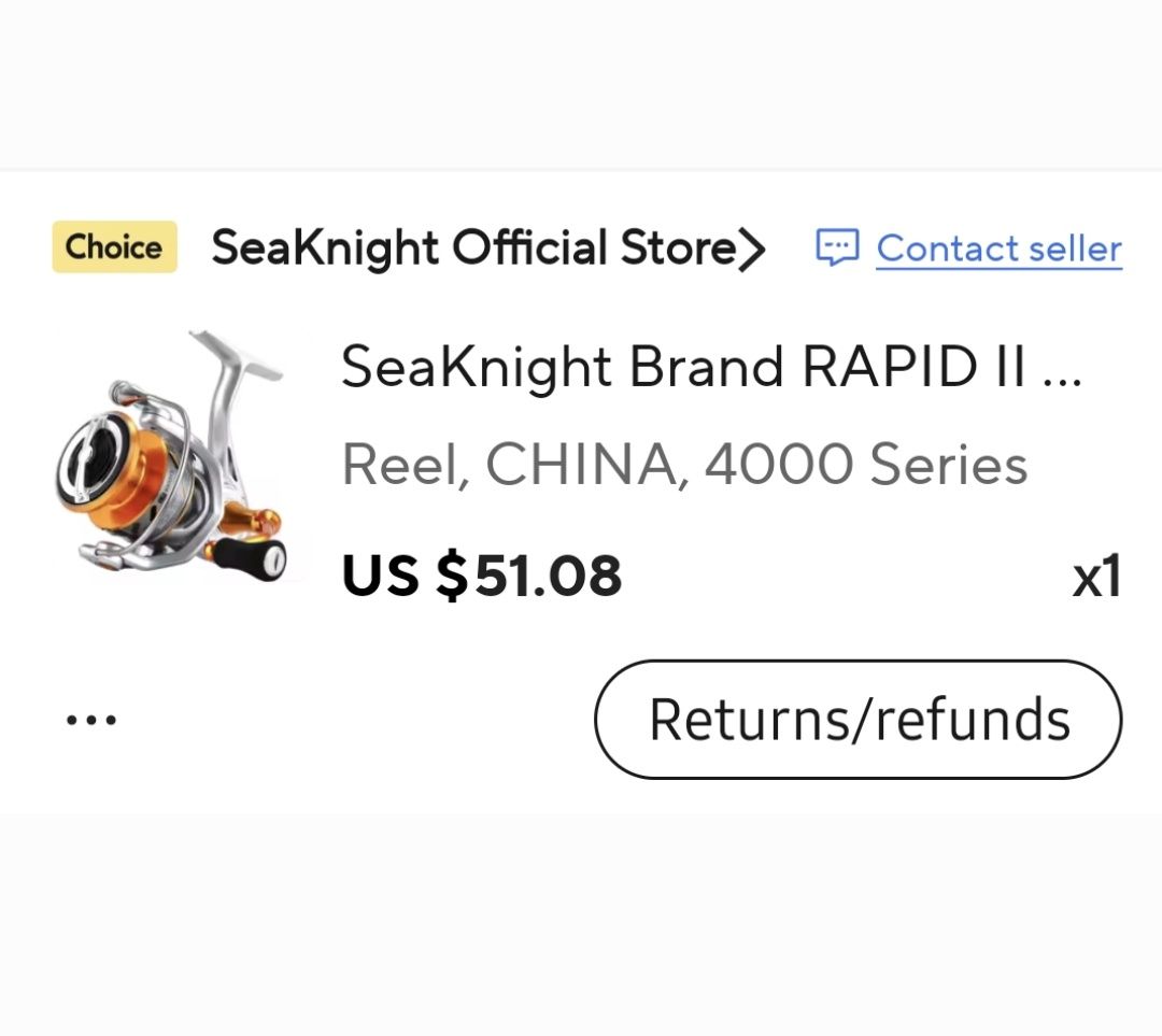 Риболовна макара SeaKnight RAPID II 4000HX, 6.2:1, 11BB