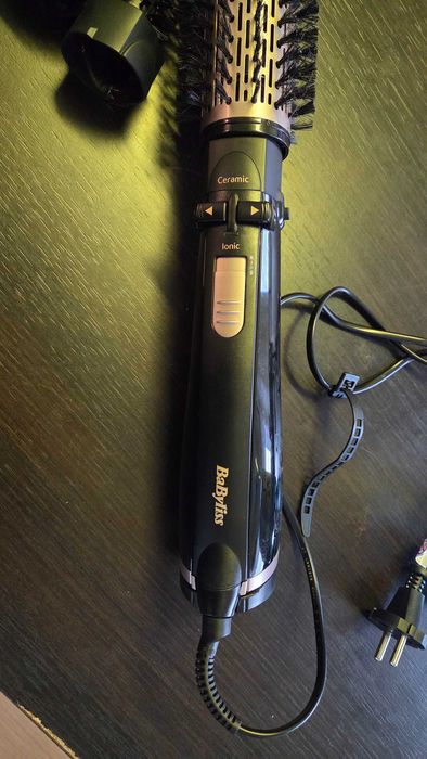 Perie rotativa BABYLISS Beliss AS200E, 1000W,2 viteze, Invelis Ceramic