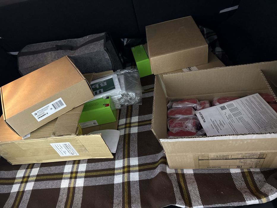 Датчики и прибор пожарной сигнализации