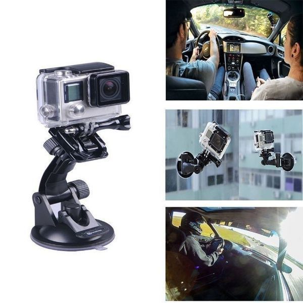 Вакуум стойка за кола/стъкло за екшън камери GoPro