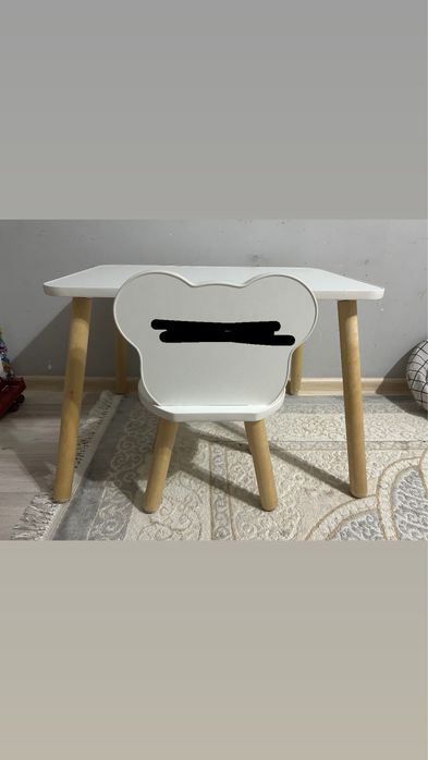 Детский стол и стульчик